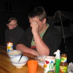 Grillen auf der Dachterrasse